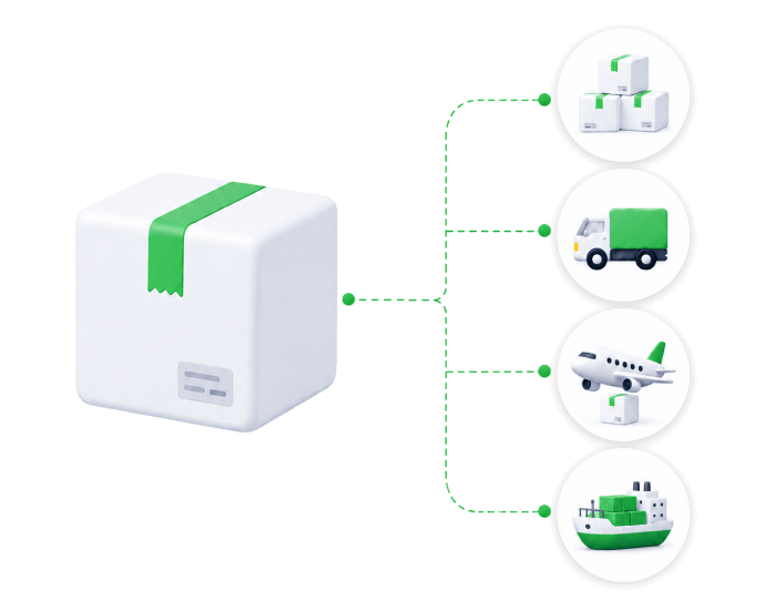 Flexible shipping options